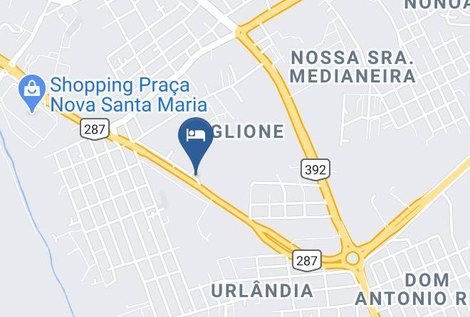 Santa Maria - Motel Eden Maps
