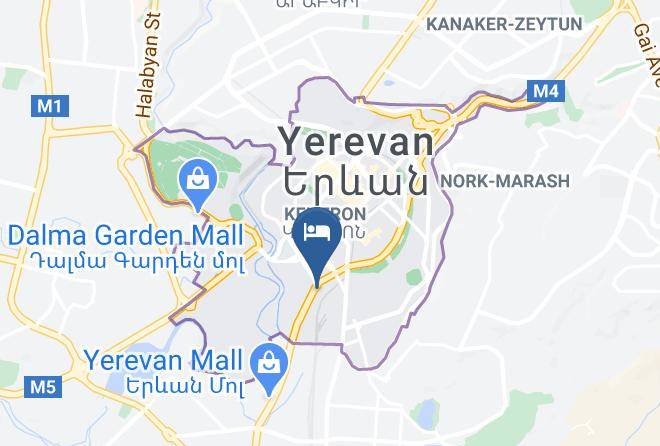 Yerevan - Motel Eforea Maps