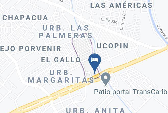 Motel El Castillo Del Amor Map