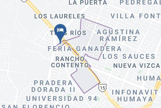 Culiacan - Motel El Moro Maps