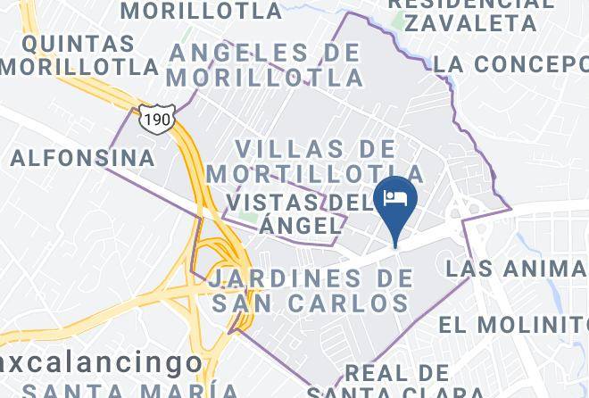 San Andres Cholula - Motel El Retiro Maps