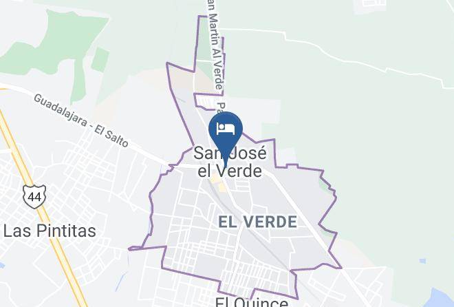El Salto - Motel El Verde Maps