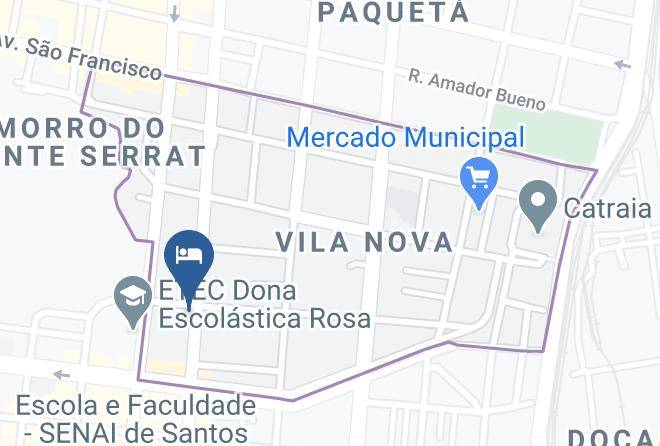Santos - Motel Emocoes Maps