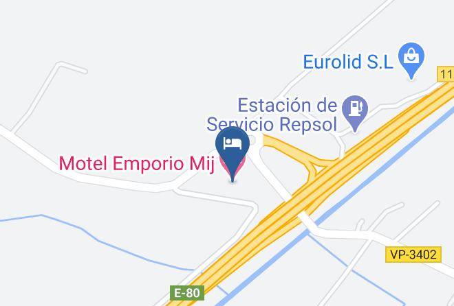 Valladolid - Motel Emporio Mij Maps