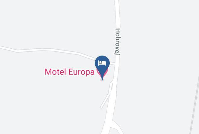 Aalborg - Motel Europa Maps