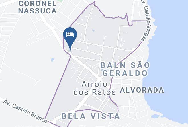 Guaiba - Motel Farol Maps
