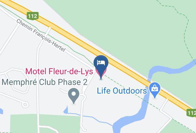 Memphremagog Regional County Municipality - Motel Fleur De Lys Maps
