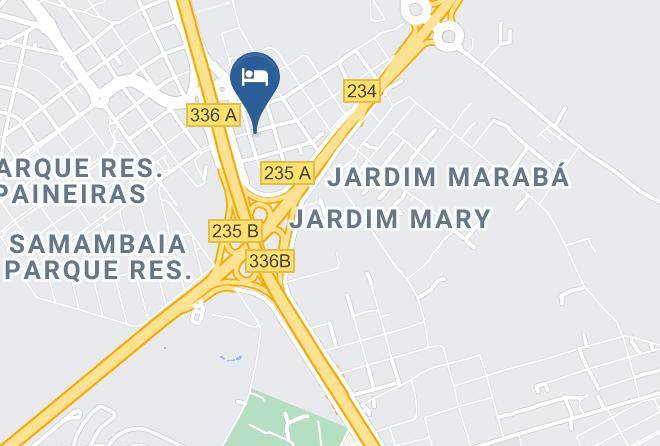 Bauru - Motel Floresta Maps