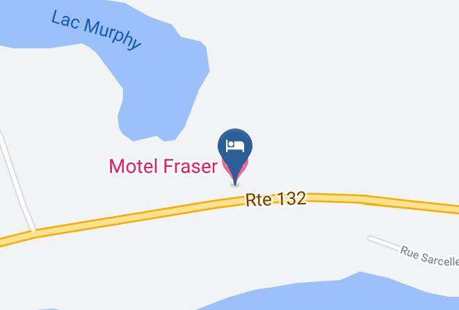 Le Rocher Perce Regional County Municipality - Motel Fraser Maps