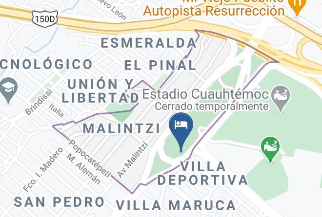 Puebla Malintzi - Motel Fusion Maps