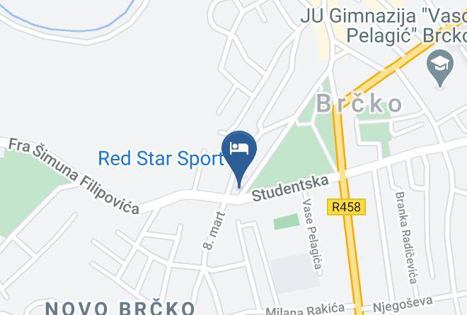 Brcko - Motel Gas Petrol Maps