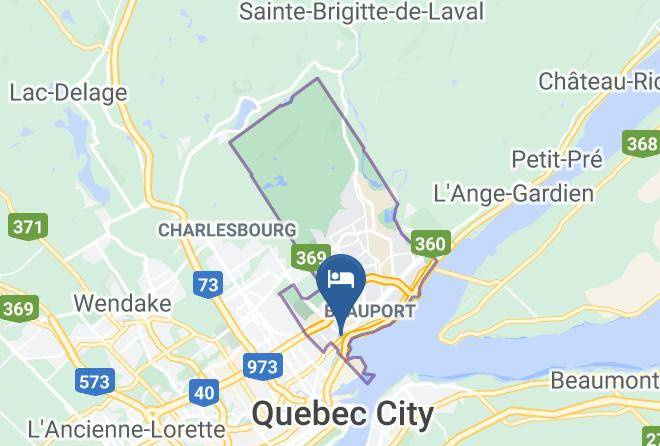 Capitale Nationale - Motel Giffard Maps