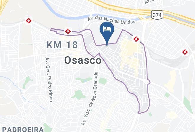 Osasco - Motel Golf Maps
