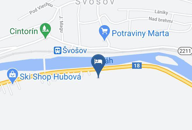 Ruzomberok - Motel Gombas Maps