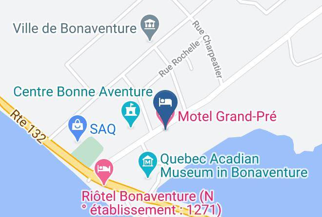 Bonaventure Regional County Municipality - Motel Grand Pre Inc Maps