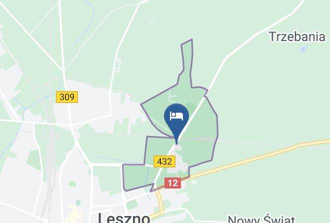 Leszno - Motel Grant Maps