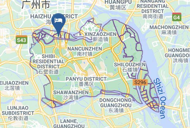 Guangzhou - Motel Guangzhou Panyu Dashi Maps