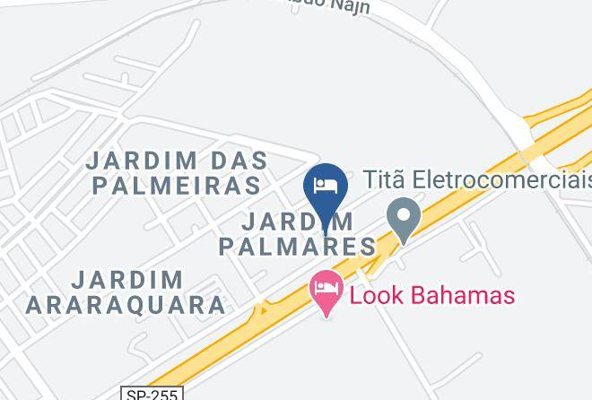 Araraquara - Motel H Rros Maps