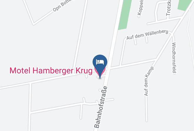 Osterholz - Motel Hamberger Krug Maps