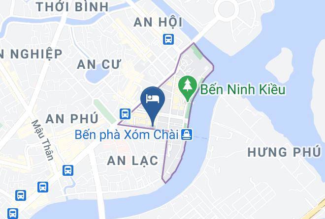 Can Tho - Motel Hnh Phuc Maps