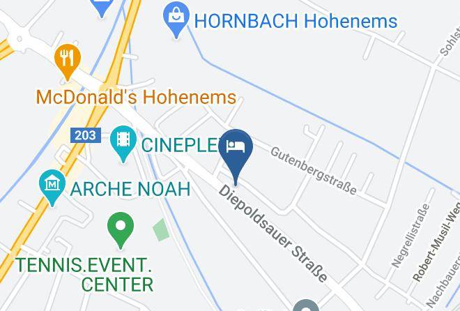 Dornbirn - Motel Hohenems Maps