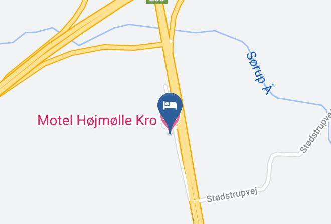 Eskilstrup - Motel Hojmolle Kro Maps