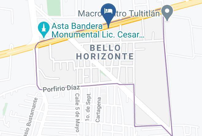 Tultitlan - Motel Horizont Maps