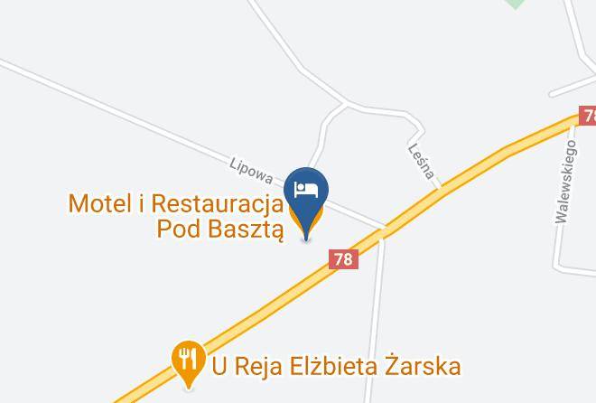 Jedrzejowski - Motel I Restauracja Pod Baszta Maps