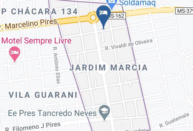 Dourados - Motel Ibiza Maps