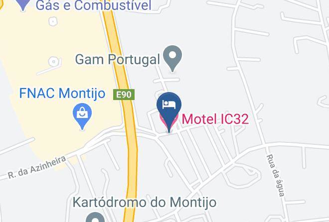 Motel Ic32 Karte - Setubal - Montijo