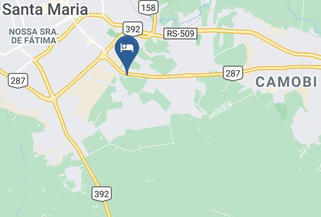 Santa Maria - Motel Itapua 1 Maps