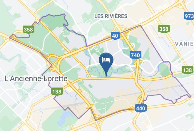 Capitale Nationale - Motel Jann Inc Maps