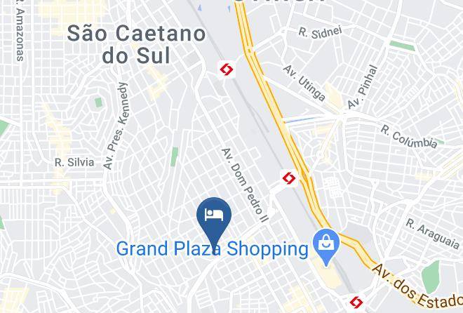 Santo Andre - Motel Jardim Maps