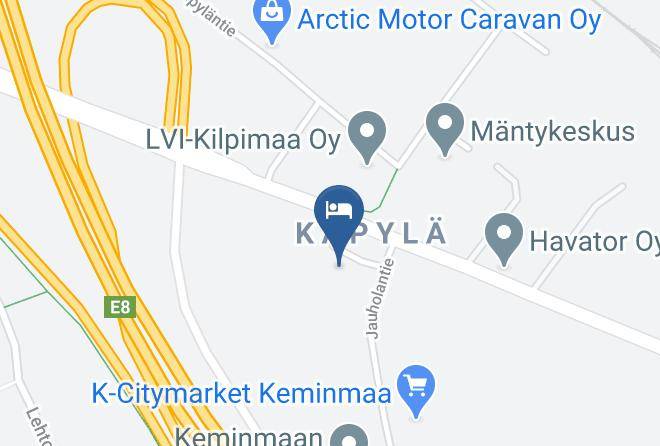 Keminmaa - Motel Kapyla Maps