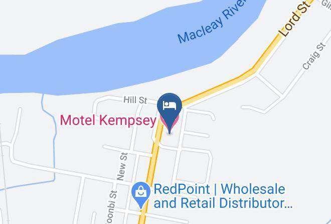 Kempsey - Motel Kempsey Maps