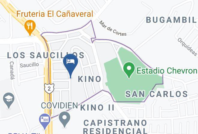 Tijuana - Motel Kino Maps