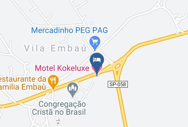 Cachoeira Paulista - Motel Kokeluxe Maps