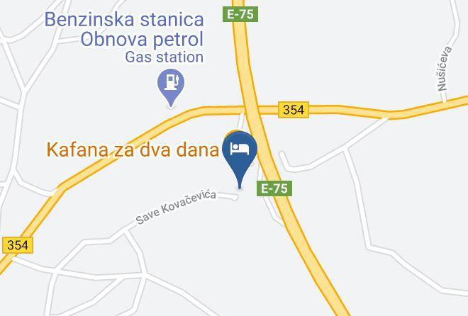 Podunavlje District - Motel Krnjevo Maps