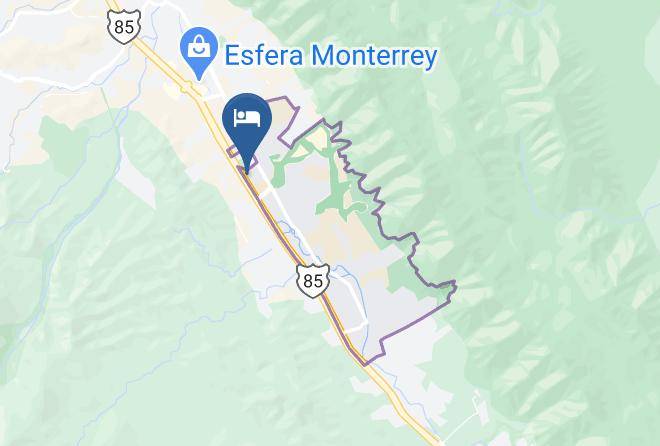 Monterrey - Motel Kyoto Mty Maps