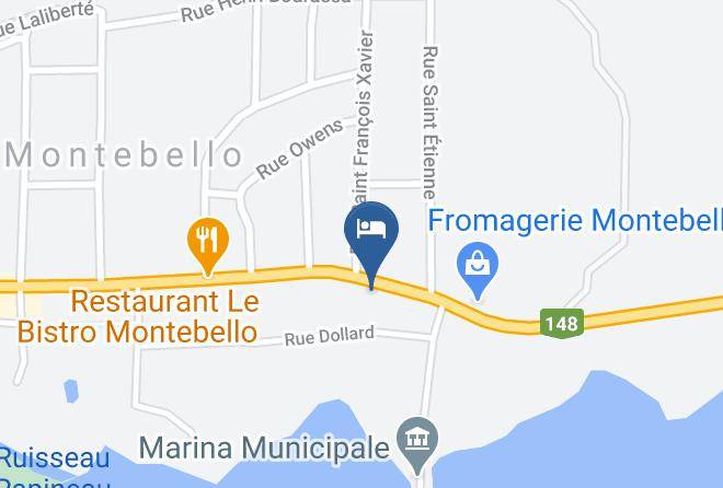 Papineau Regional County Municipality - Motel L'anse De La Lanterne Maps