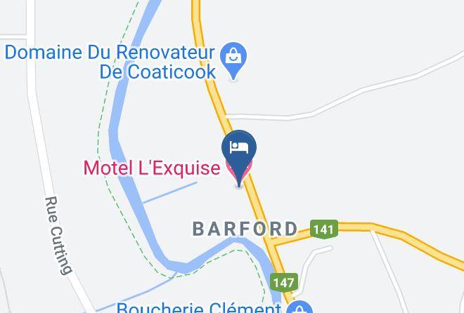 Coaticook Regional County Municipality - Motel L'exquise Maps