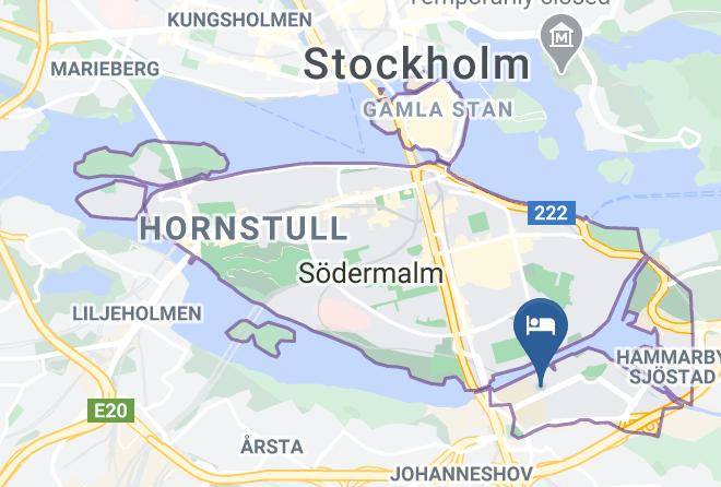 Stockholm - Motel L Hammarby Sjostad Maps