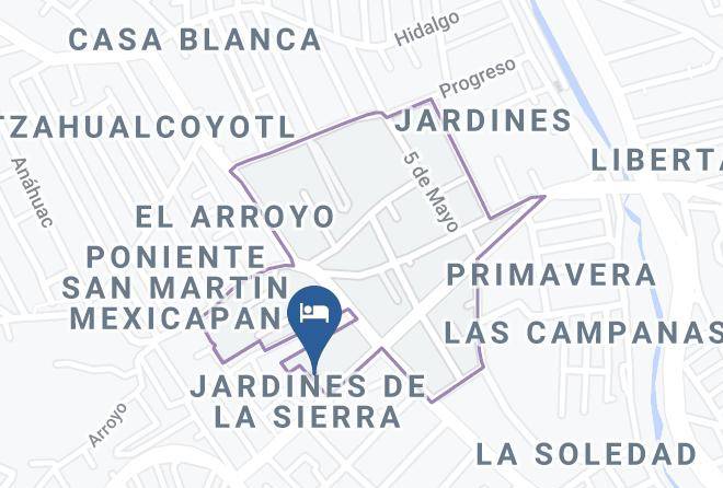 Oaxaca De Juarez - Motel La Fundicion Maps