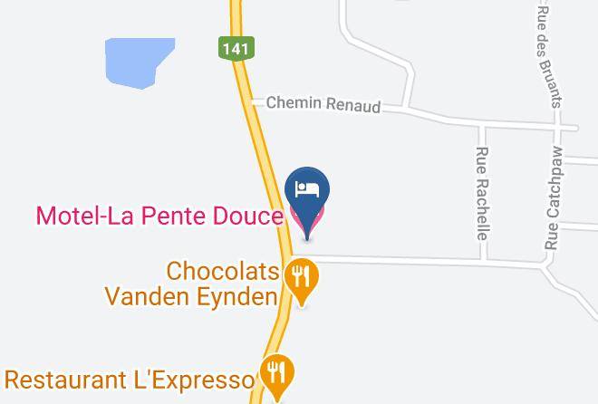 Memphremagog Regional County Municipality - Motel La Pente Douce Inc Maps