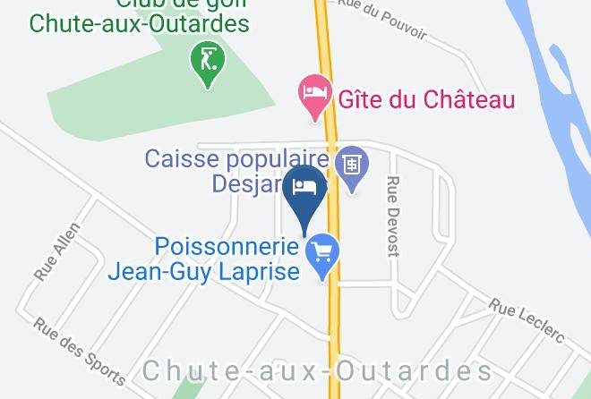 Manicouagan Regional County Municipality - Motel La Relance Maps