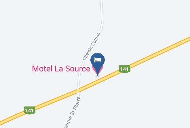Coaticook Regional County Municipality - Motel La Source Maps