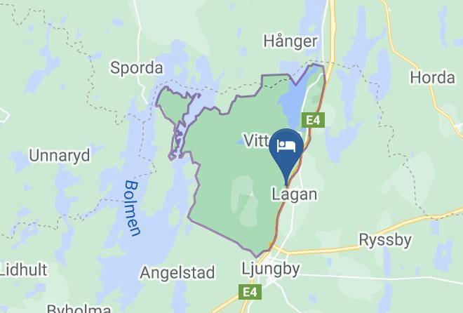Ljungby - Motel Lagan Maps