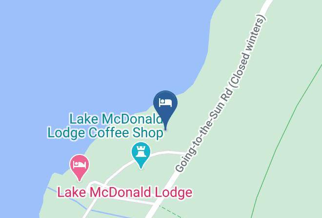 Flathead - Motel Lake Mcdonald Maps