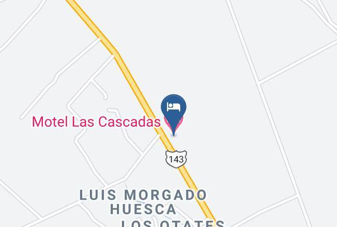 Fortin - Motel Las Cascadas Maps