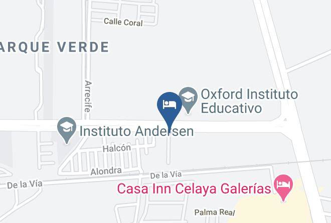 Celaya - Motel Las Delicias Maps
